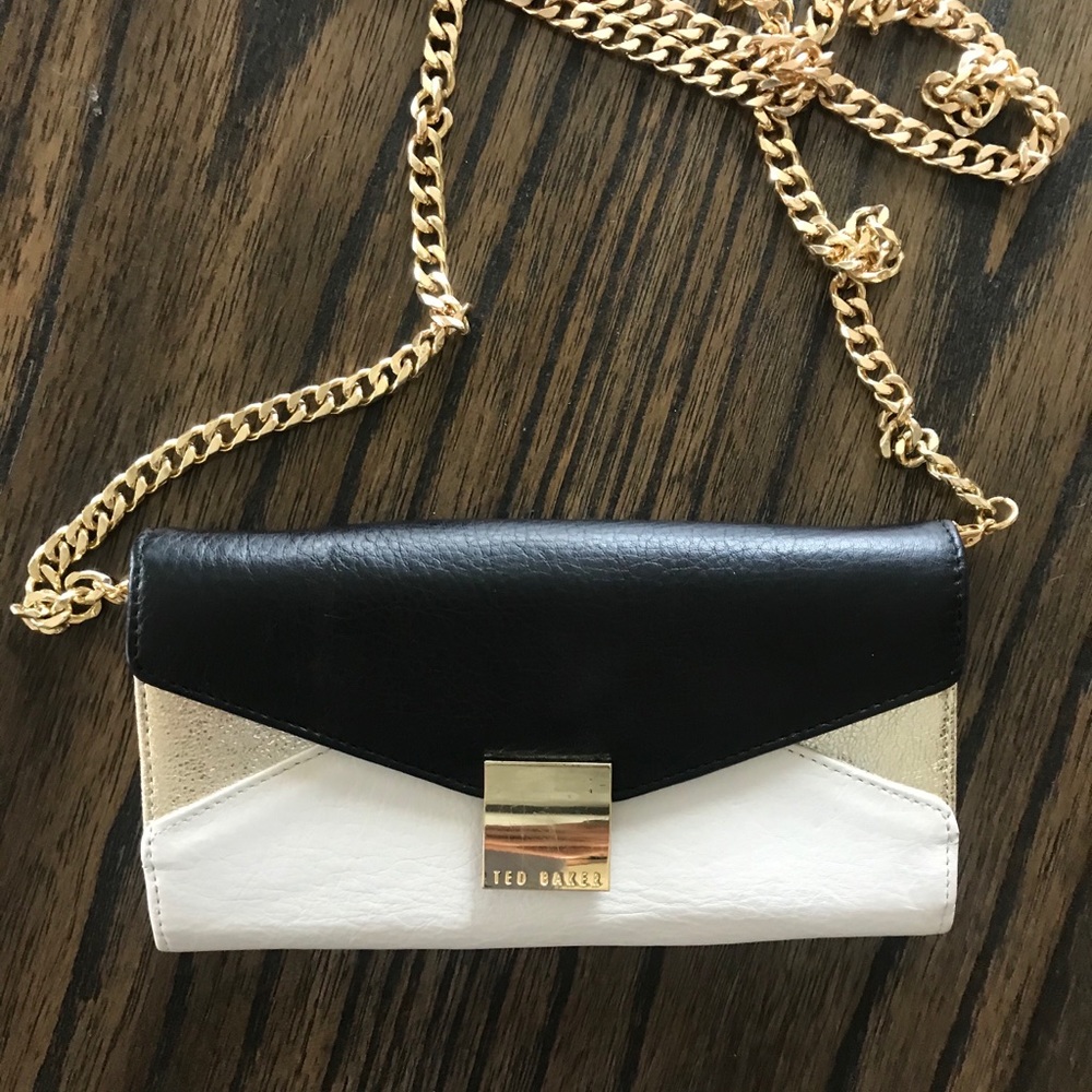 Ted Baker London Leather Wallet on a Chain